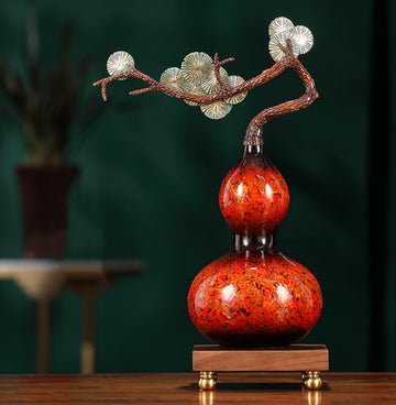Brass Sunflower gourd Home crafts