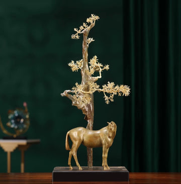 Brass horse Home crafts